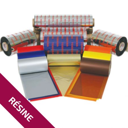 Ruban Résine AS2F 60mm - 600m - Imprimante TOSHIBA | Rubans Thermique